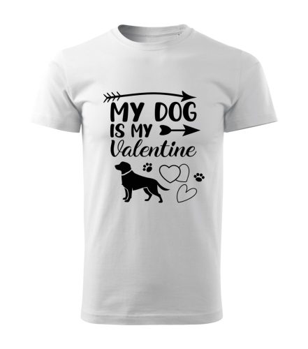 My Dog is My Valentine (1) férfi póló