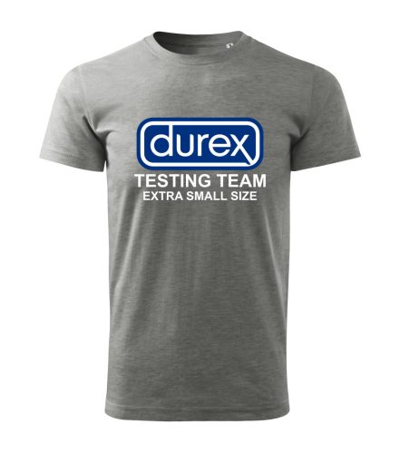 Durex Testing Team – Extra Small Size férfi póló