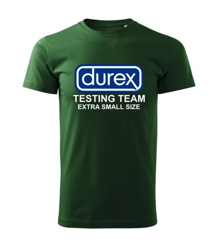 Durex Testing Team – Extra Small Size férfi póló