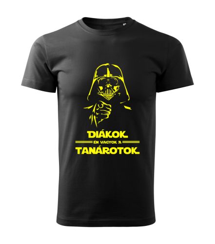 Diákok, én vagyok a tanárotok! Darth Vader férfi póló