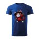 Freddy Krueger Cat férfi póló