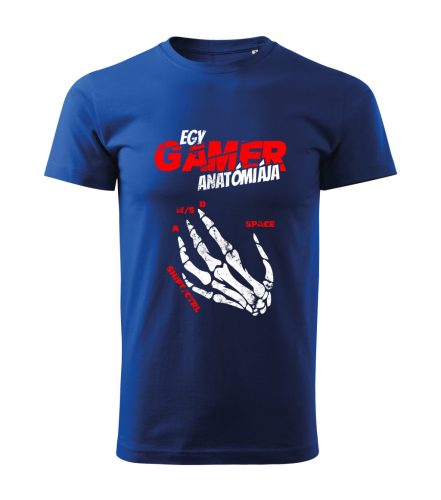 Egy gamer anatómiája férfi póló