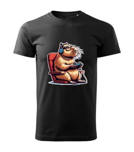 Capybara Kollekció - Gamer Capybara férfi póló