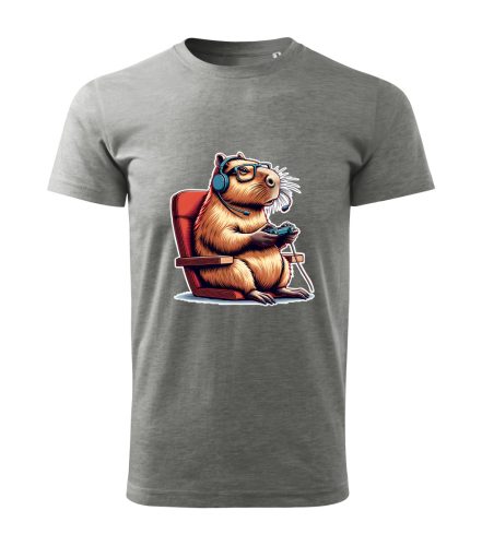 Capybara Kollekció - Gamer Capybara férfi póló
