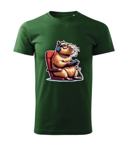 Capybara Kollekció - Gamer Capybara férfi póló