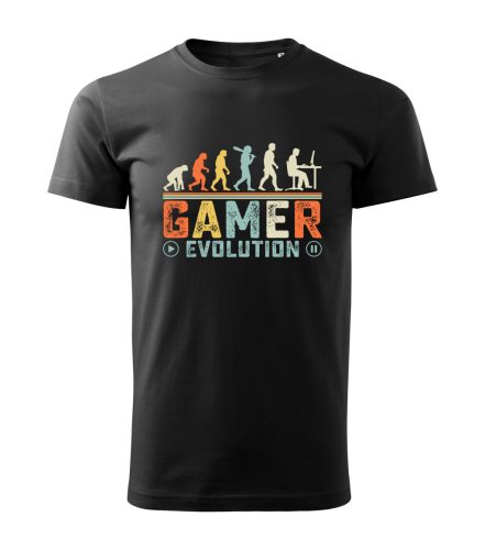 Gamer Evolution férfi póló