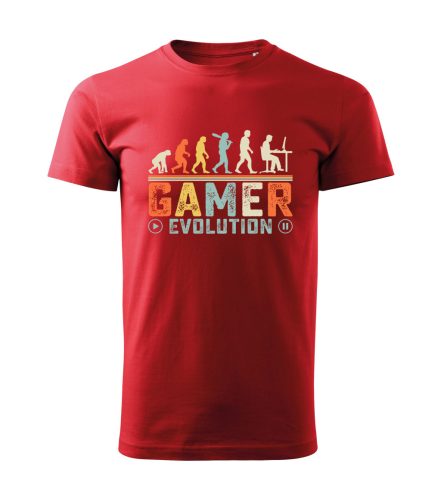 Gamer Evolution férfi póló