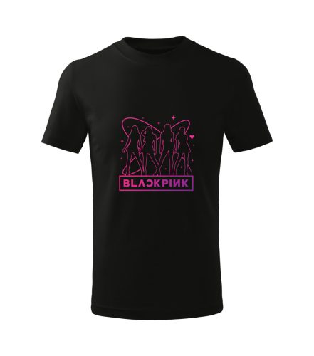 Blackpink - sziluett gyerek póló