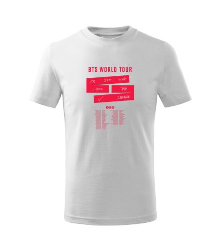 BTS - World Tour 2026 (3) gyerek póló