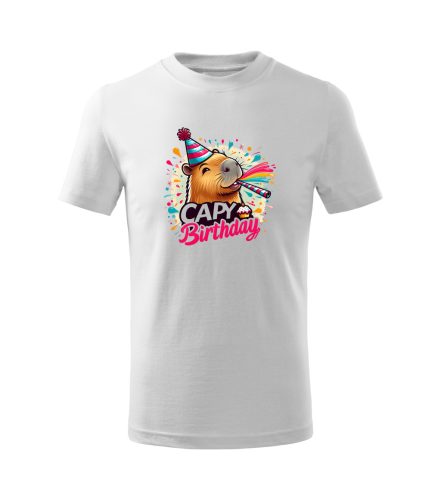 Capybara Kollekció - Capy birthday gyermek póló