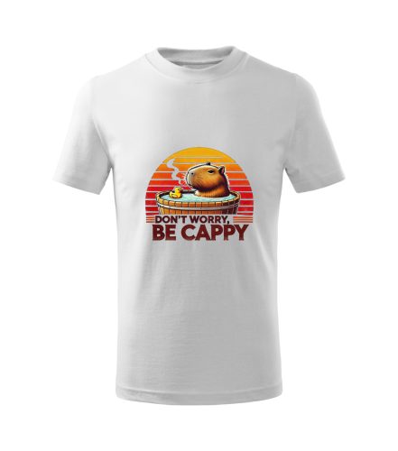 Capybara Kollekció - Don't worry be cappy gyermek póló