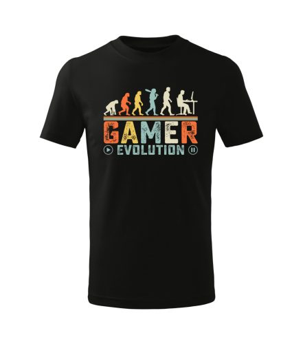 Gamer Evolution gyerek póló