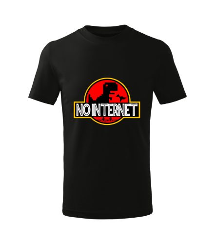 No Internet gyerek póló