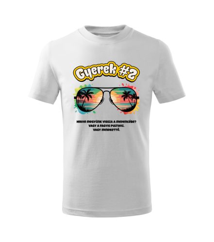 Nyaraló családi szett kiegészítő gyerek póló #2