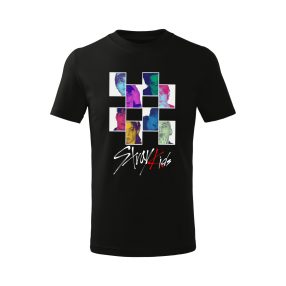 Stray Kids – Színekben a Csapat gyerek póló