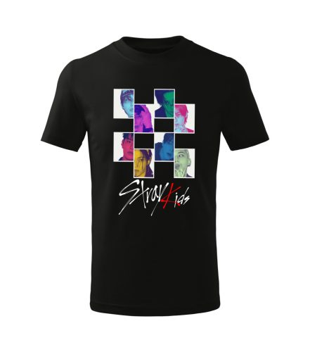 Stray Kids – Színekben a Csapat gyerek póló