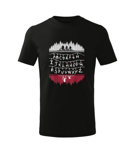 Stranger Things - Karácsonyi ABC gyerek póló