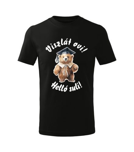 Viszlát ovi! Helló suli! - Maci gyerek póló