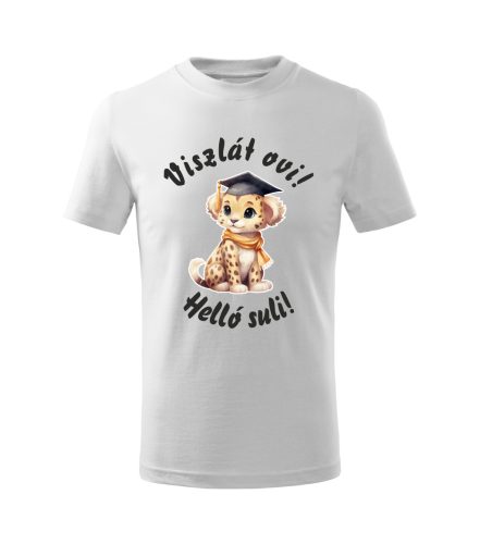 Viszlát ovi! Helló suli! - Párduc gyerek póló