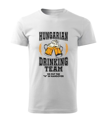 Hungarian Drinking Team - We put the H in HANGOVER férfi póló