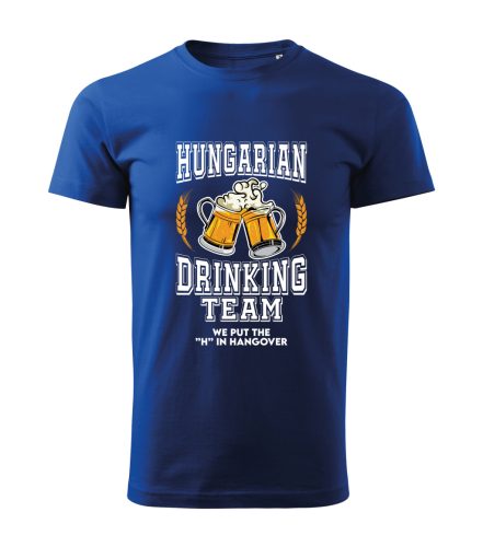 Hungarian Drinking Team - We put the H in HANGOVER férfi póló