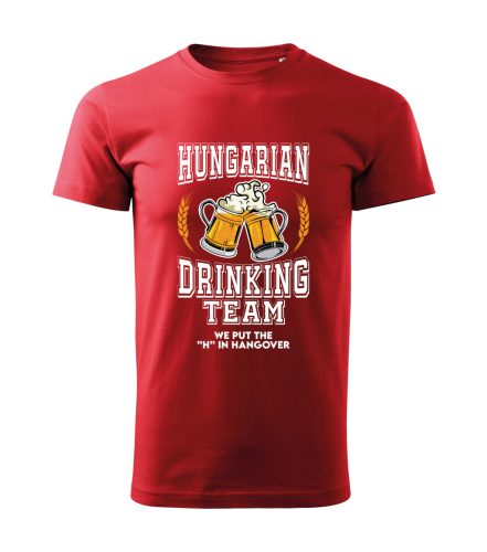 Hungarian Drinking Team - We put the H in HANGOVER férfi póló