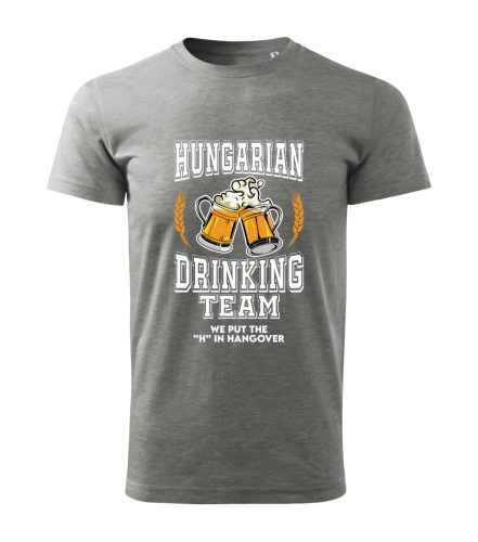 Hungarian Drinking Team - We put the H in HANGOVER férfi póló