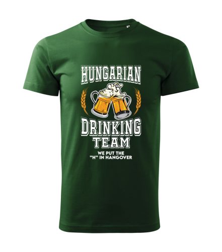 Hungarian Drinking Team - We put the H in HANGOVER férfi póló