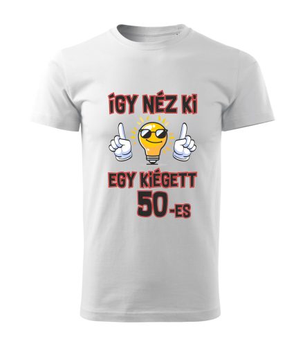 Így néz ki egy kiégett 50-es férfi póló