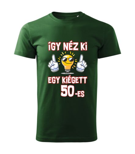 Így néz ki egy kiégett 50-es férfi póló
