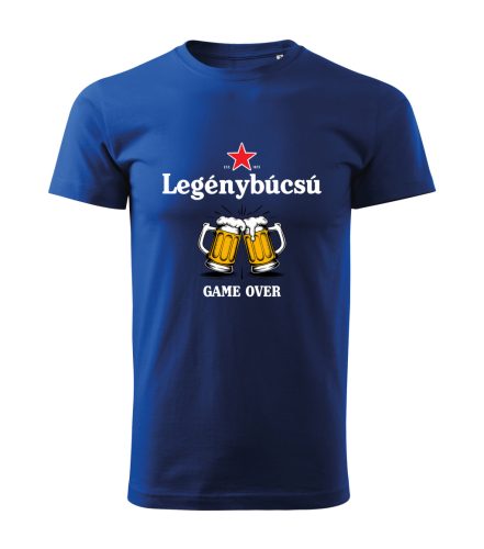 Legénybúcsú – GAME OVER férfi póló