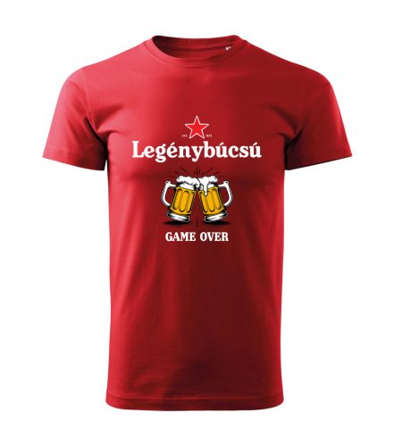 Legénybúcsú – GAME OVER férfi póló