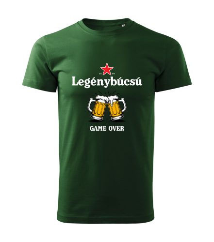 Legénybúcsú – GAME OVER férfi póló