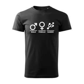Male-Female-Gamer férfi póló