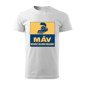 MÁV – Megint Állunk Valahol férfi póló