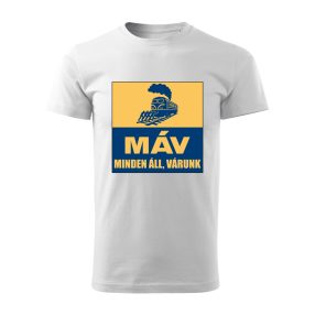 MÁV – Minden Áll, Várunk férfi póló
