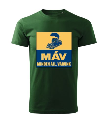 MÁV – Minden Áll, Várunk férfi póló