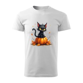 Morcos halloween cica férfi póló