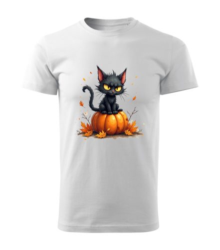 Morcos halloween cica férfi póló