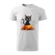 Morcos halloween cica férfi póló