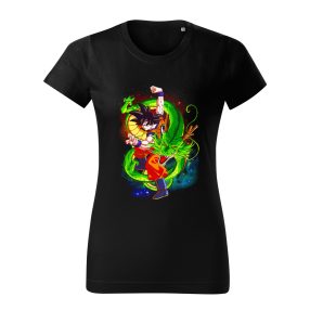 Dragon Ball - Son Goku x Shenlong női póló