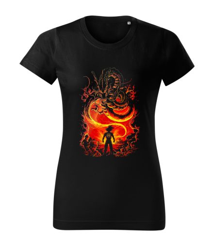 Dragon Ball - Son Goku x Shenron női póló