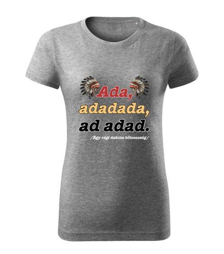 Ada, adadada, ad adad Dakota női póló