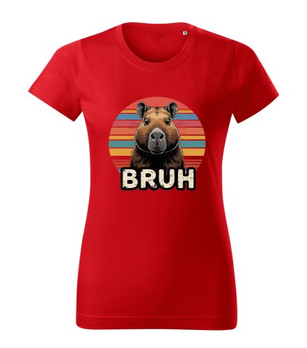 Capybara Kollekció - Bruh női póló
