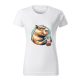 Capybara Kollekció - Capybara buborékos teával női póló