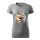 Capybara Kollekció - Capybara buborékos teával női póló