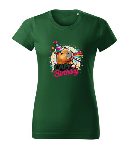Capybara Kollekció - Capy birthday női póló