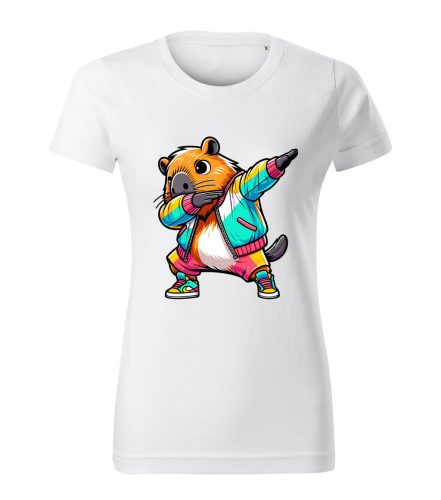 Capybara Kollekció - Dabbing Capybara női póló