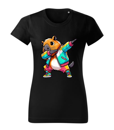 Capybara Kollekció - Dabbing Capybara női póló