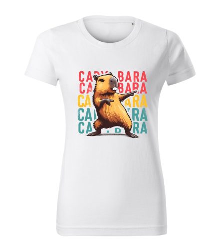 Capybara Kollekció - Táncoló capybara női póló